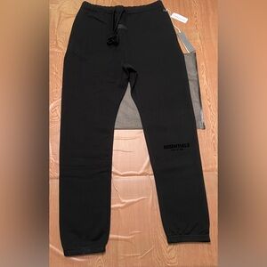 Essentials black sweatpants